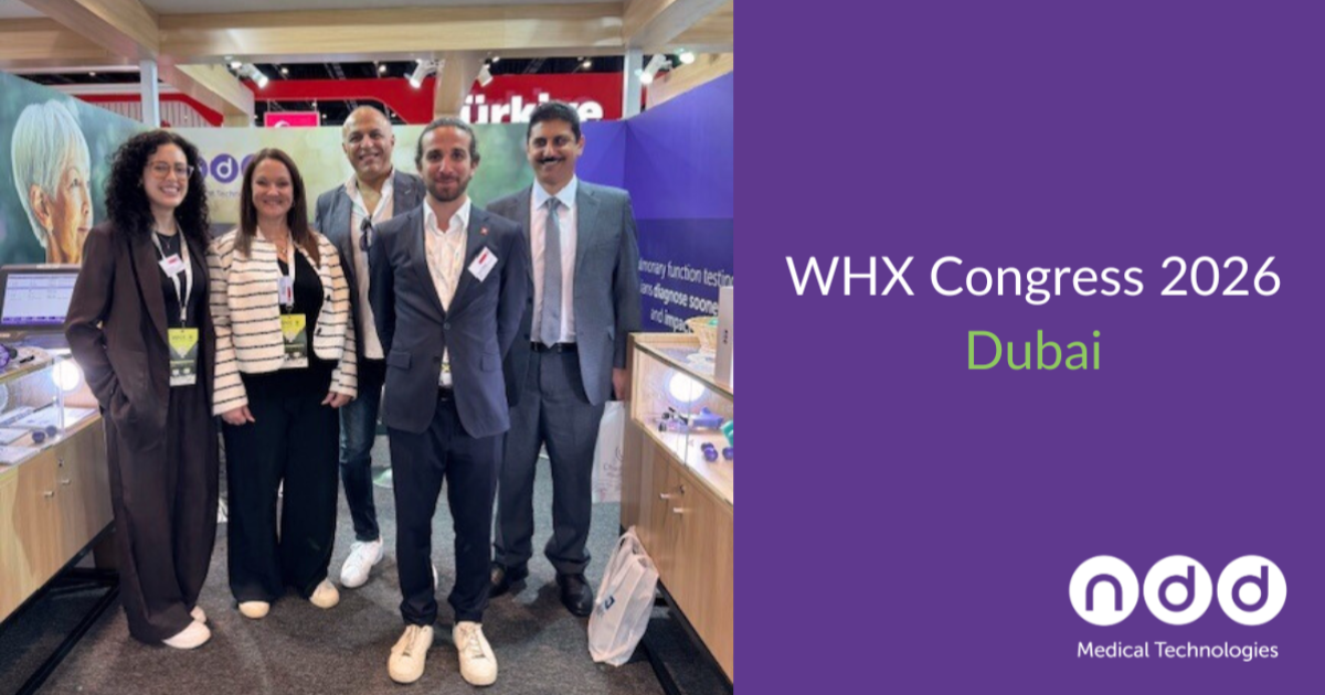 WHX Dubai 2026 | News | ndd Medical Technologies